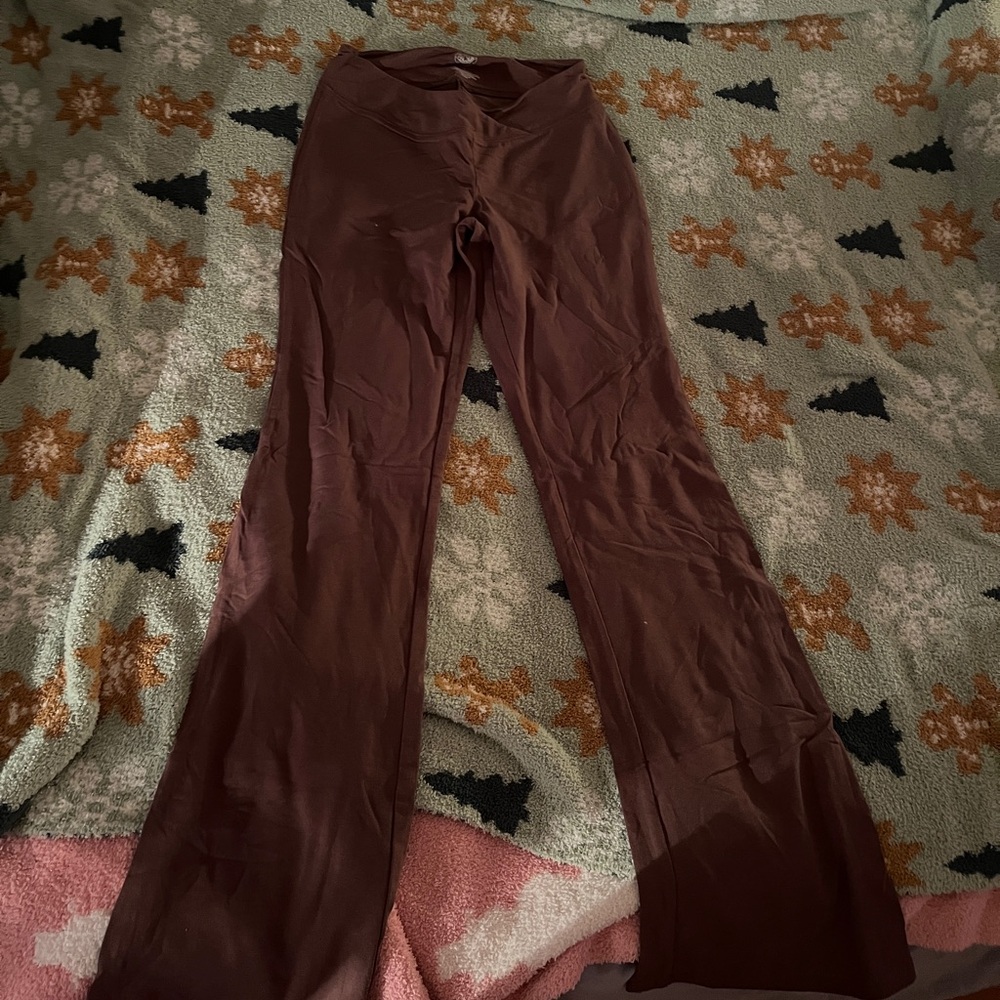 Pacsun Crossover Flare Leggings
